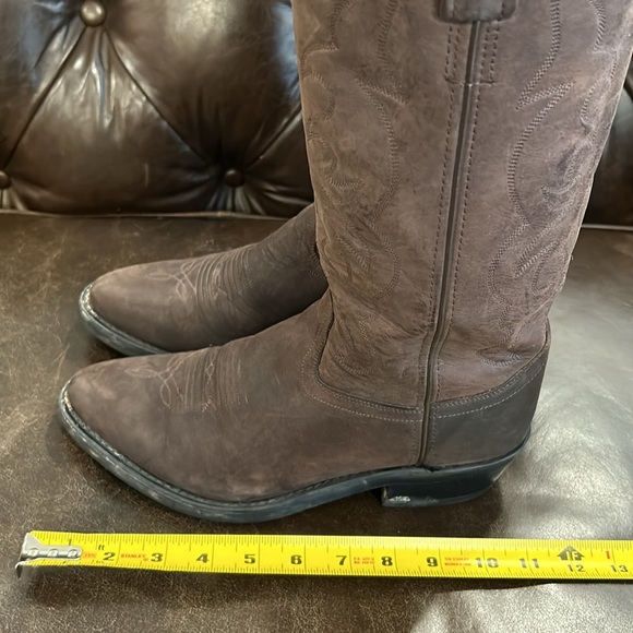 Old West women’s brown cowboy boots size 9 EE (extra large) - Picture 7 of 10